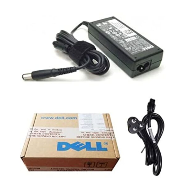 Dell Power Cable & Laptop Adapter Charger for 65W 19.5V 3.34A Inspiron 15 3452, 3520, 3521, 3540, 3541, 3543 - Black - Image 2